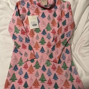 The Beaufort bonnet company Pink Tree Patterned Dress size 5